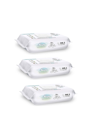Sleepy Bio Natural 3X40 Adet Islak Mendil