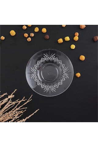 Paşabahçe Timeless Çay Tabağı 6 Lı Çay Tabak - Çay Bardağı Altı