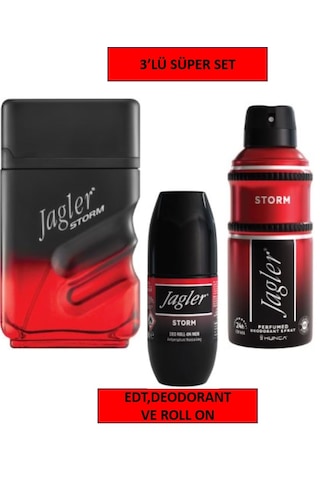 Storm Erkek Edt 90 Ml+ Erkek Deodorant 150 Ml+ Roll-on Erkek 50 Ml Fresh