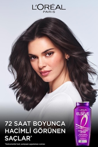 L'Oreal Paris Collagen Lifter Kolajen Peptitleri İçeren Hacim Veren Saç Bakım Şampuanı 3 x 300 ML