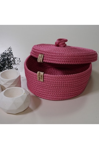 Zengin Design Home Zengin Supla Ekmek Sepeti Pembe