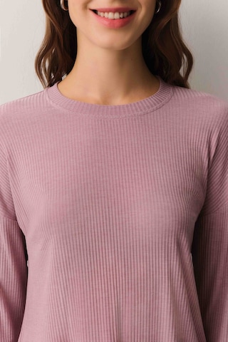 Suwen Soft Touch Pijama Takımı Sh26206660a1296 Gül Rengi