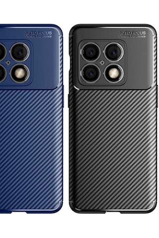 One Plus 10 Pro Kılıf Negro Silikon Kapak - Lacivert Lacivert Lacivert