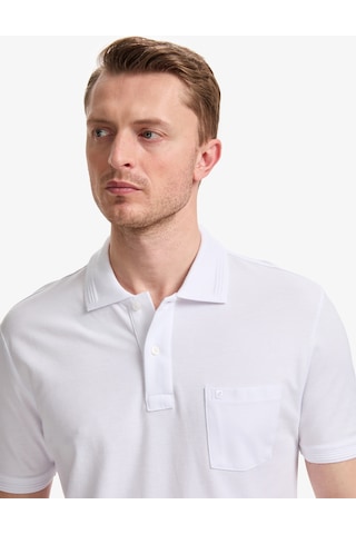 Pierre Cardin Erkek Beyaz Tişört Basic 50321144-vr013