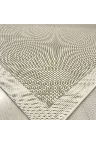 Elvey Home Jüt Sisal S9327 Bej Kaymaz Taban Hasır Dokuma Yıkanabilir Yolluk Salon Koridor Mutfak Halısı