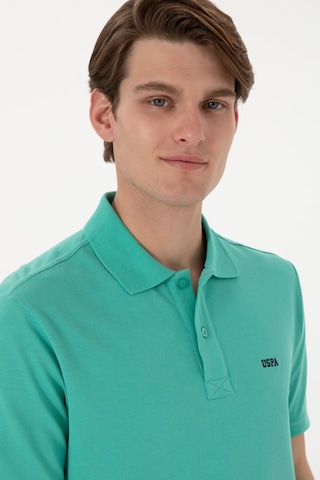 U.S. Polo Assn. Erkek Polo Yaka Mint Basic Tişört 50306007-VR090