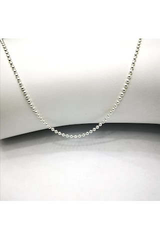 Omar Silver Unisex Top Tırnak Makası 1,9 MM Gümüş Kolye Zincir