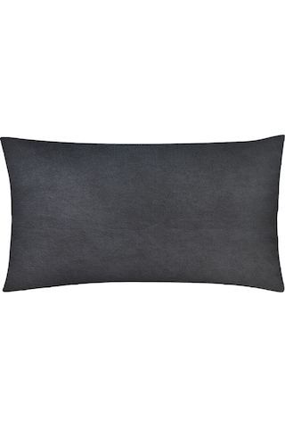 Kadife Serisi Antrasit Kırlent, Yastık Kılıfı En: 45 Boy: 45 Antrasit
