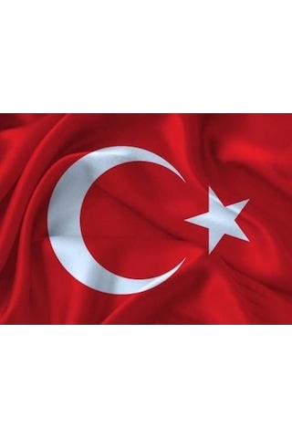 Vatan Türk Bayrağı Polyester Kumaş 70 x 105 CM