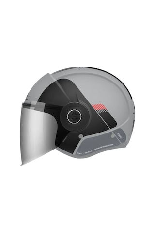 Mt Helmets Viale Sv S Advance C41 Kask Parlak Gri