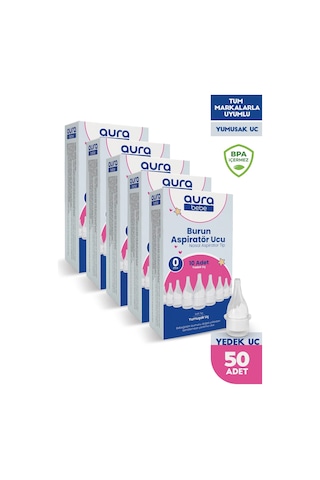 Nazal Burun Aspiratörü Yedek Uç 50 Adet