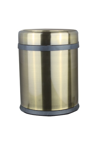 Fkn Sallanır Kapaklı Antik Çöp Kovası 8 Litre Antik