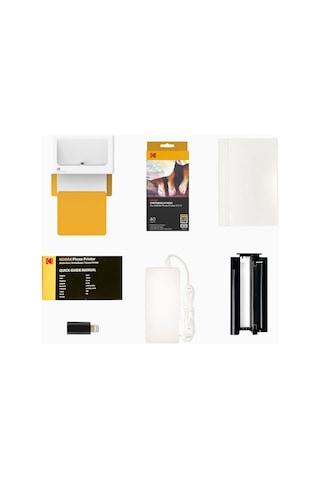 Kodak Dock Plus 4pass Mobil Fotoğraf Yazıcısı 10x15 Cm Beyaz
