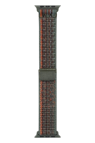 Ariatech Watch 10 42mm Uyumlu Krd-91 Hasır Kordon Strap Kayış-koyu Yeşil