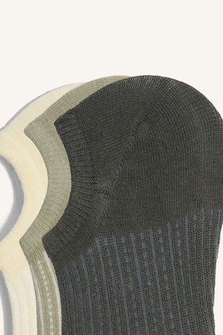 Defacto Kadın Görünmez 3lü Pamuklu Sneaker Çorap Z8628aznsyl2 Sarı-yl2