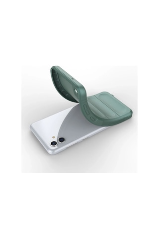 Newface Samsung Galaxy Uyumlu A04e Kılıf Optimum Silikon - Semeglbl - 14 Koyu Yeşil
