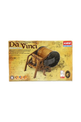 Academy 18138 Da Vinci Mekanik Davulu, Plastik Model Kiti-49085