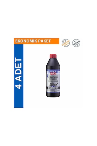 Liqui Moly Gl5 Ls 75W-140 Sentetik Hypoid Dişli Yağı 4 x 1 L