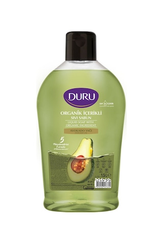 Duru Organik İçerikli Avokado Sıvı Sabun 1500 ML