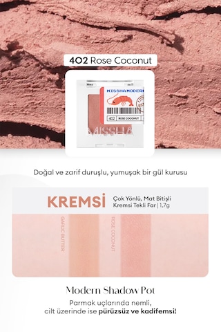 Missha Modern Pot 402 Rose Coconut