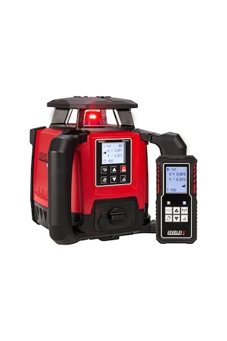 Levelfix 650HVS Eksenel Rotasyon Lazer - Mm Dedektörlü