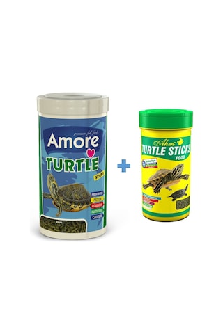 Turtle Sticks 1000ml + 250ml Kutu Kaplumbağa Yemi