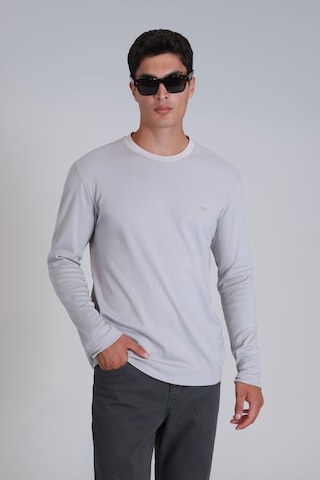Lufian Erkek Patrıce Uzun Kol T-shirt 112020041 Taş
