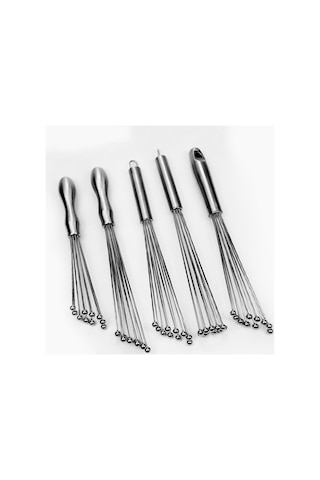 Primepickings Manuel Paslanmaz Cam Boncuk Yumurta Çırpma Teli 12 Inç Ev Mutfak El Aletleri Tip C Yumurtlama Pişirme Diğer