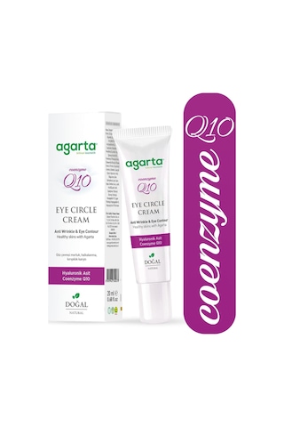 Agarta Doğal Yaşlandırma Karşıtı Anti Aging Göz Çevresi Kremi 20 ML