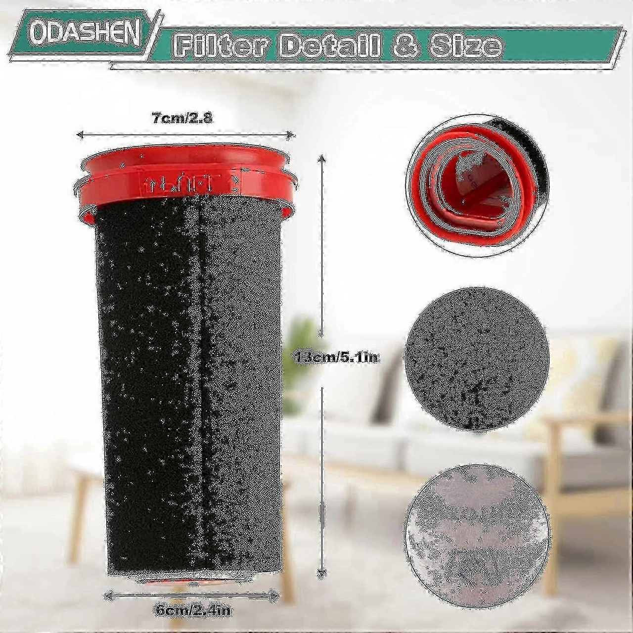 Bosch Flexxo Serisi 4 - 3'lü Paket İçin 25.2v Elektrikli Süpürge Filtresi