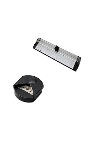 Olympia EZ60 A4 Sürgülü Giyotin + S100 Köşe Kesme Aparatı