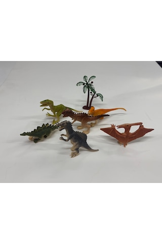 Plastik Oyuncak Dinozor Seti Dinozorlar 7 Parça Dinazor Hayvan Figürü