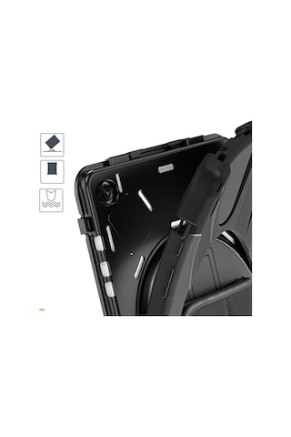 Samsung Galaxy Uyumlu Tab A9 Plus X210 X215 X216 Defender Askılı Zırhlı Tank Case