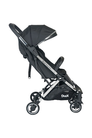 Duux Dubai Plus Kompakt Kabin Bebek Arabası Siyah