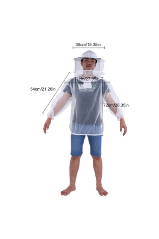 Şeffaf Arıcı Tulumu Yongtao