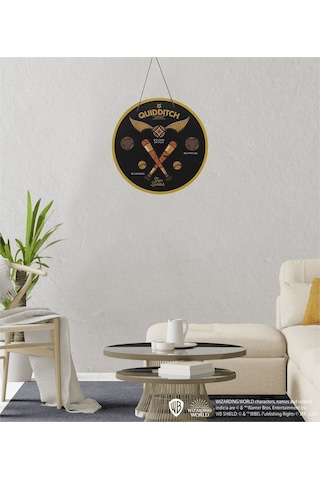 Wizarding World Harry Potter 3d Wall Sign Team Quidditch Wsd030