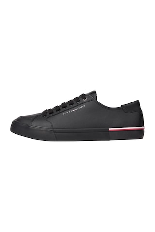 Tommy Hilfiger Core Corporate Vulc Leather Siyah