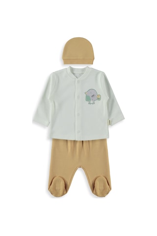 Bebbek Cute Parrot Zıbın Setleri - Kahve