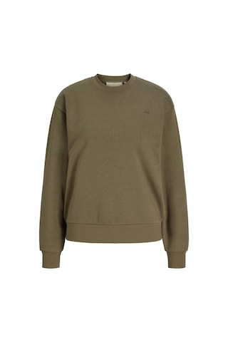 Jack & Jones Kadin Gögüs Logolu Sweatshirt - Abbie - 12223962 Beech