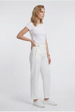 Nocturne Kadın Pantolon N26yn3500 Beyaz