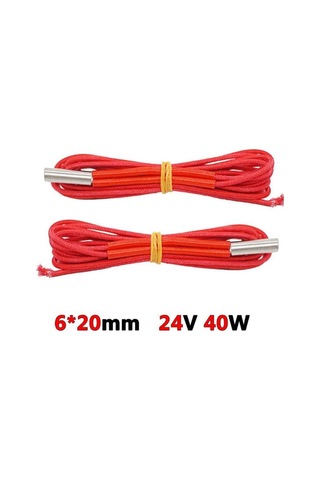 3D Yazıcı Isıtıcı Fişek 24V 40W