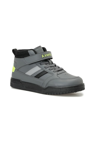 Kinetix Drep Hı F Gri Erkek Çocuk High Sneaker 000000000102694540 Gri-sıyah-a Grı