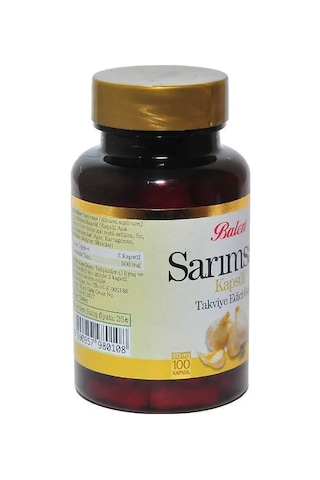 Sarımsak 100 Kapsül
