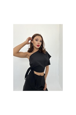 Butik İstanbul 4643 Bluz-siyah Si Yah