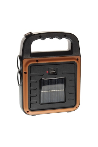 Buffer Taşınabilir 4 Farklı Fonksiyonlu Güneş Enerjili Ve Usb İle Şarj Olabilen Portatif Led Işıldak Hs-8020 Çok Renkli