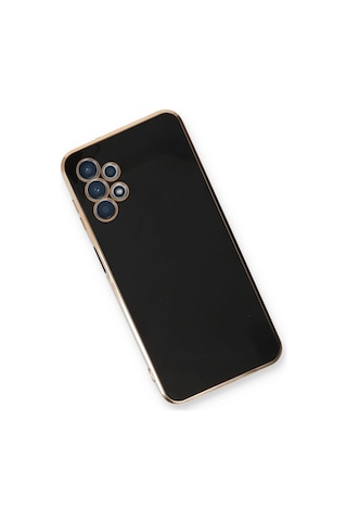 Newface Samsung Galaxy Uyumlu A13 4g Kılıf Volet Silikon Semeglbl - 24 - Siyah Sıyah