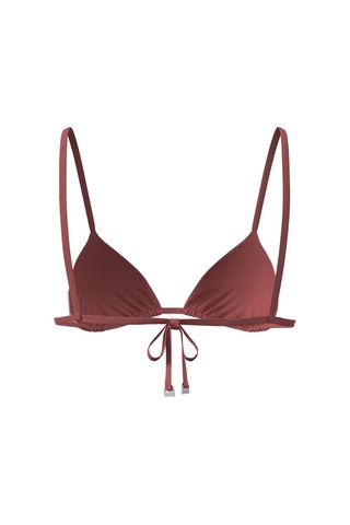 Calvin Klein Kadın Dusty Cedar Üçgen Bikini Üstü-13340 Dusty Cedar