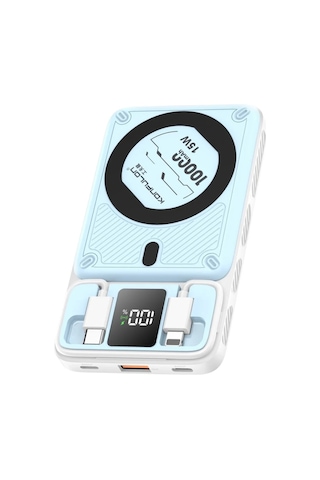 M25w 10.000 Mah 20w Pd Magsafe Powerbank - Mavi