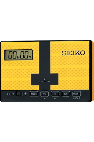 Seiko Qhl098y Masa Saati Sarı