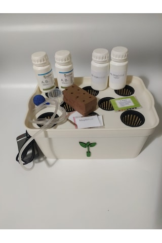 Hidroponik Set Topraksız Tarım Seti Hidrobox XL